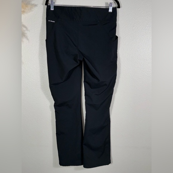 COLUMBIA SPORTSWEAR Boot Cut Mid Rise Black Hiking Pants Women's Size 8 - Picture 8 of 10